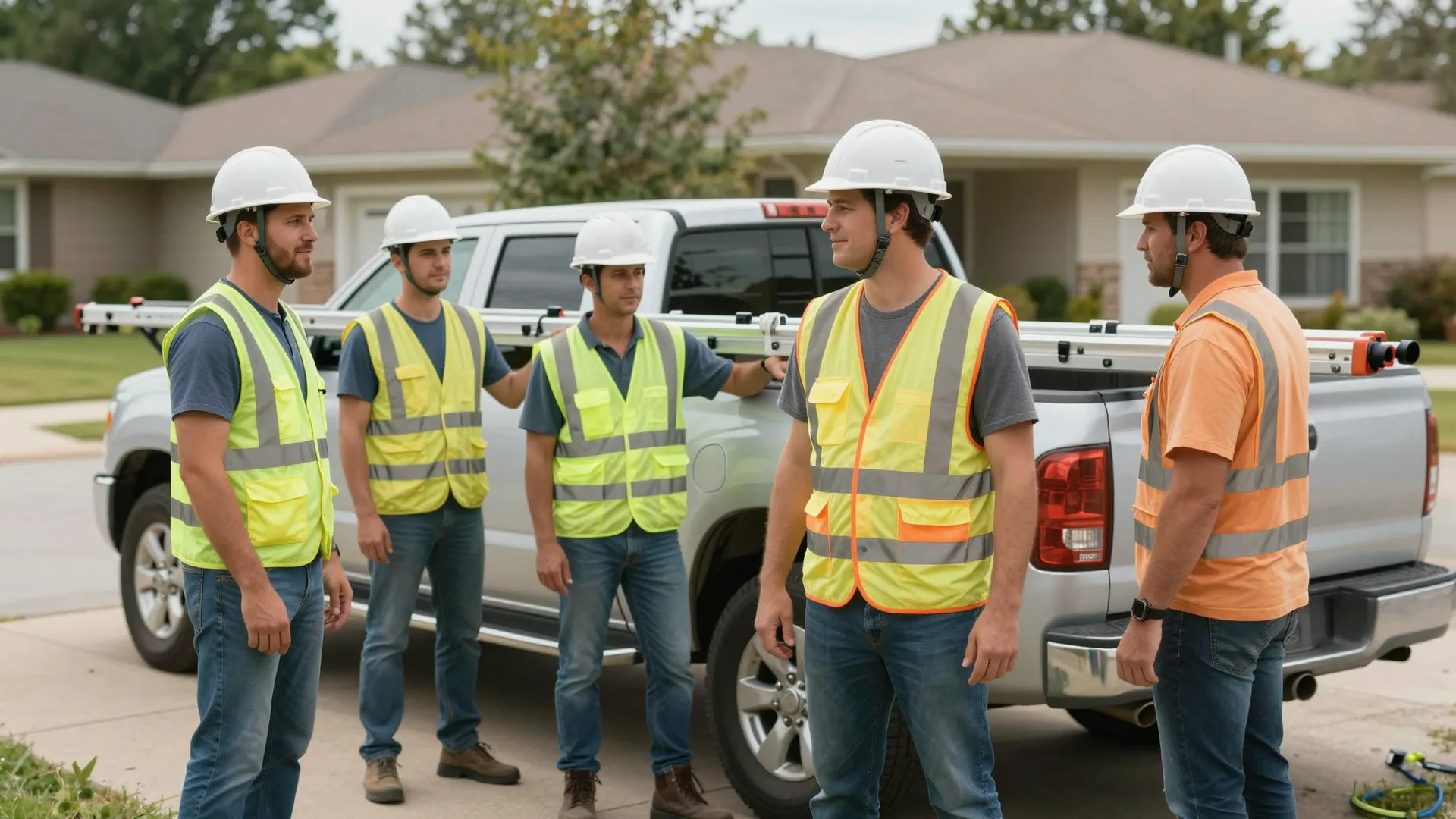 The Ridgeline Roofing Test team